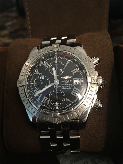 breitling 1884 chronograph mens wrist watch|Breitling watches 1884 chronometre certifie.